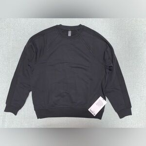 Lululemon Mens NWT French Terry Crewneck size M Black